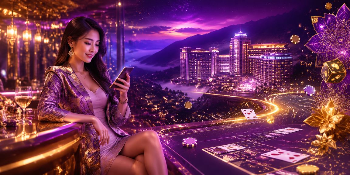 Suasana meja permainan kad premium bergaya Melayu di Genting Highlands pada platform jqkslot