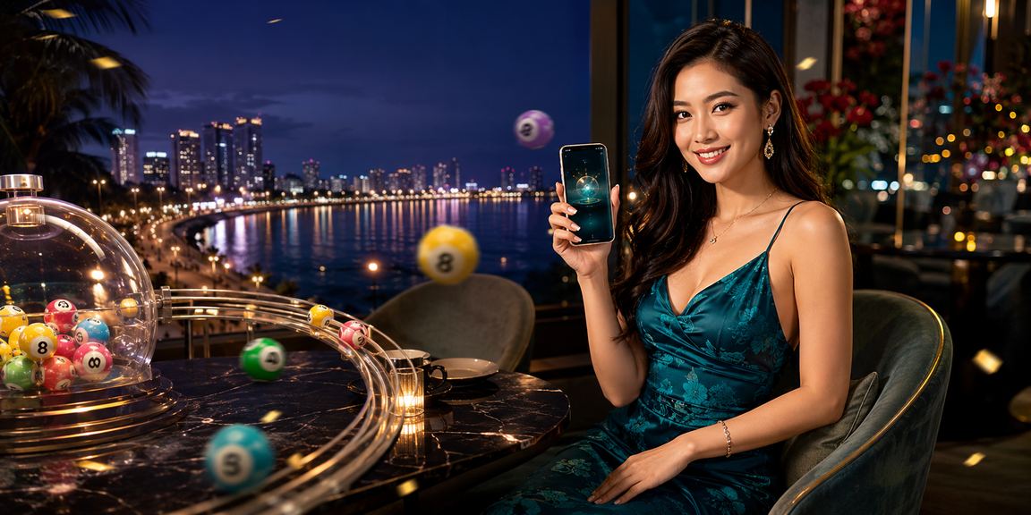 Malay-styled online lottery and betting platform display in Penang